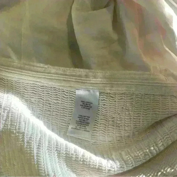 Elie Tahari Whimsical Lace Top 100% Cotton Size Small - Picture 7 of 12